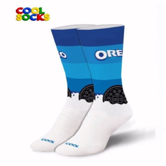 Oreo Cookies Dunk Athletic Crew Socks – Women / Teen NEW Fast Ship - Picture 1 of 3